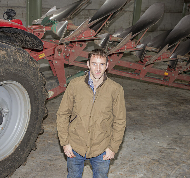 James Mugleston Kverneland i-plough customer UK