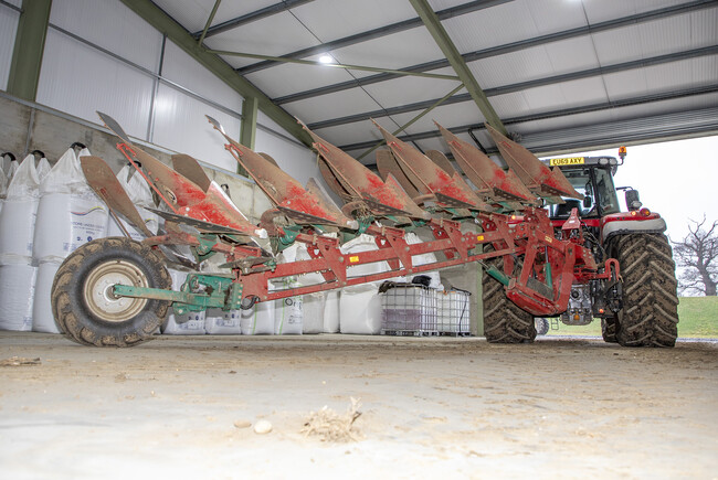 James Mugleston Kverneland i-plough customer UK