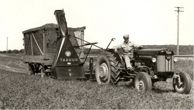 Taarup forage harvester