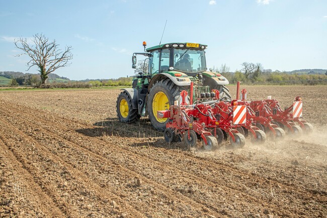 Kverneland UK Customer: Ollie Blackburn, Kultistrip 3